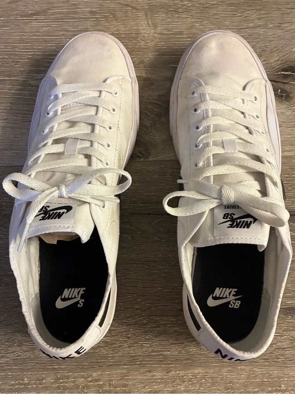 Nike SB Blazer Court White Shoes